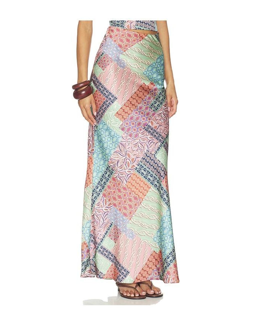 MISA Los Angles Multicolor Sienna Skirt