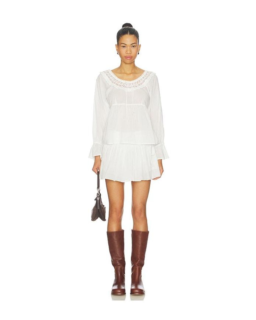 Posse White Danielle Skort