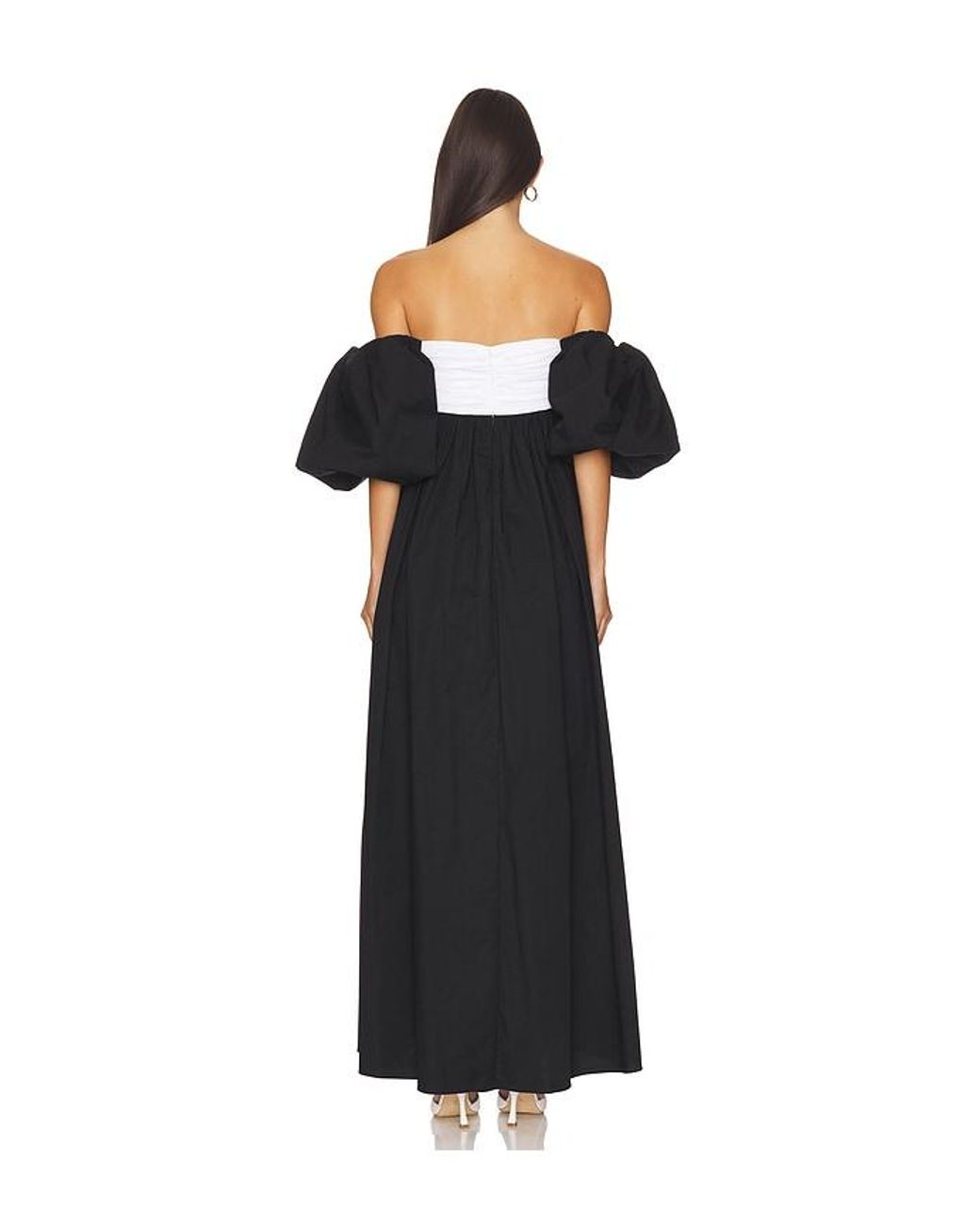 Vestido Santina En Color Negro Talla (También En Xs) Caroline Constas de color Black