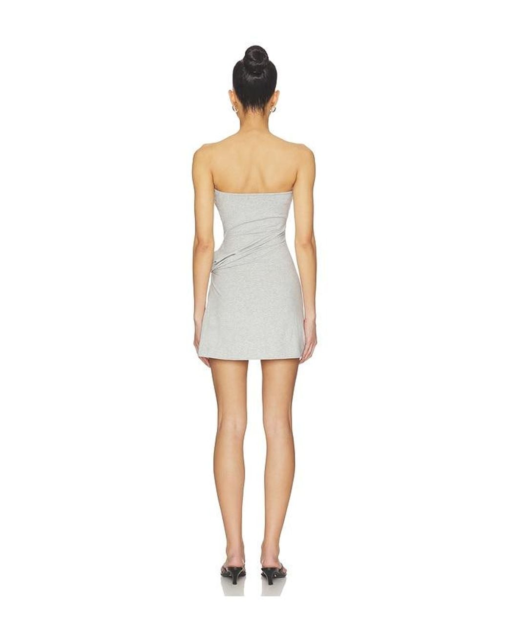 Frankie's Bikinis White X Jennie Vera Modal Mini Dress