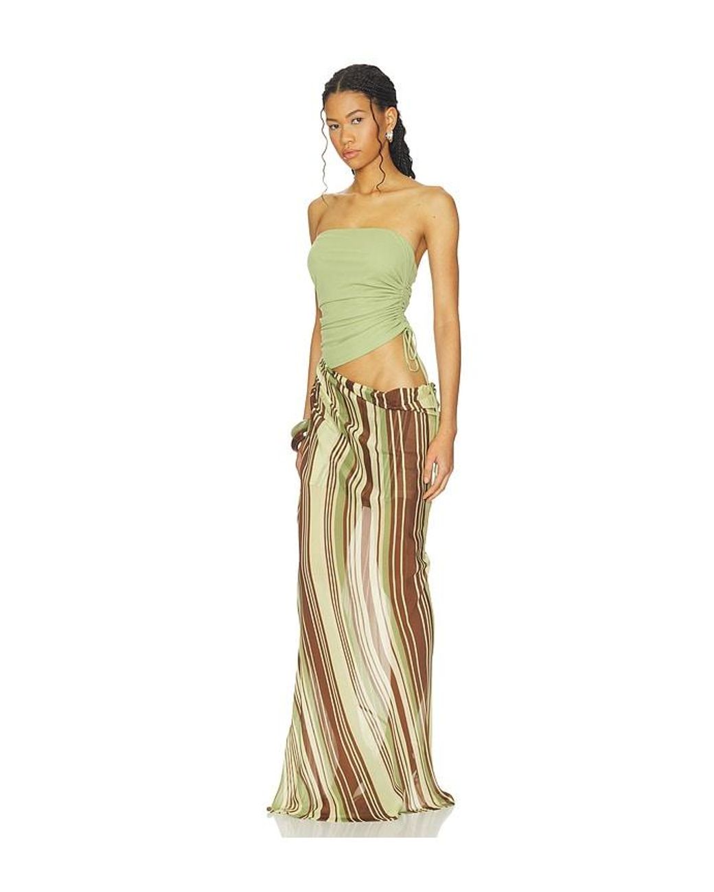 Benni Metallic Roscoe Maxi Dress