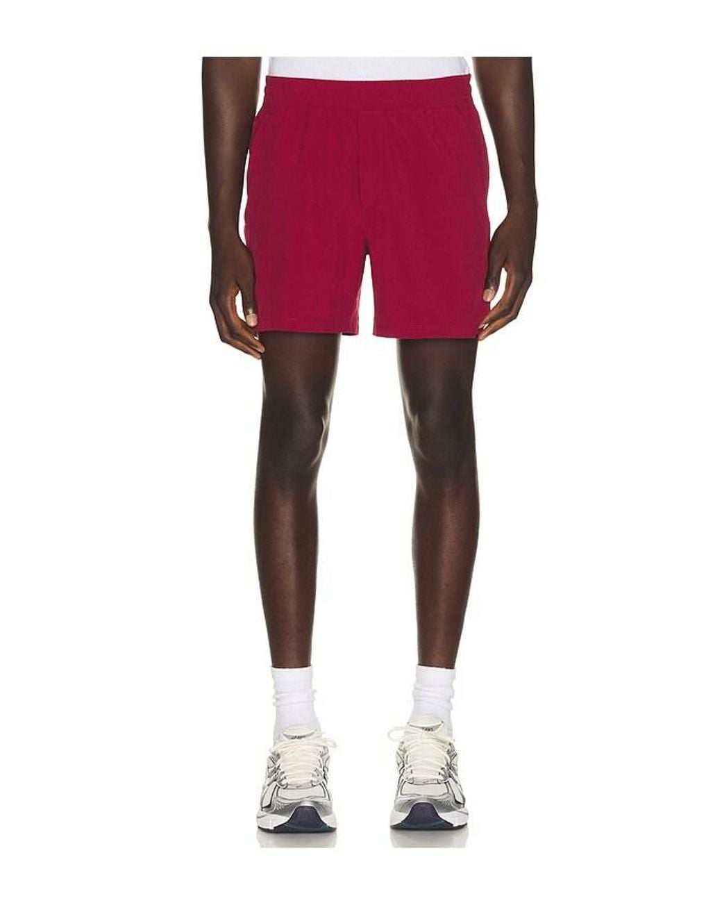 lululemon athletica Red Pace Breaker Short 7 for men