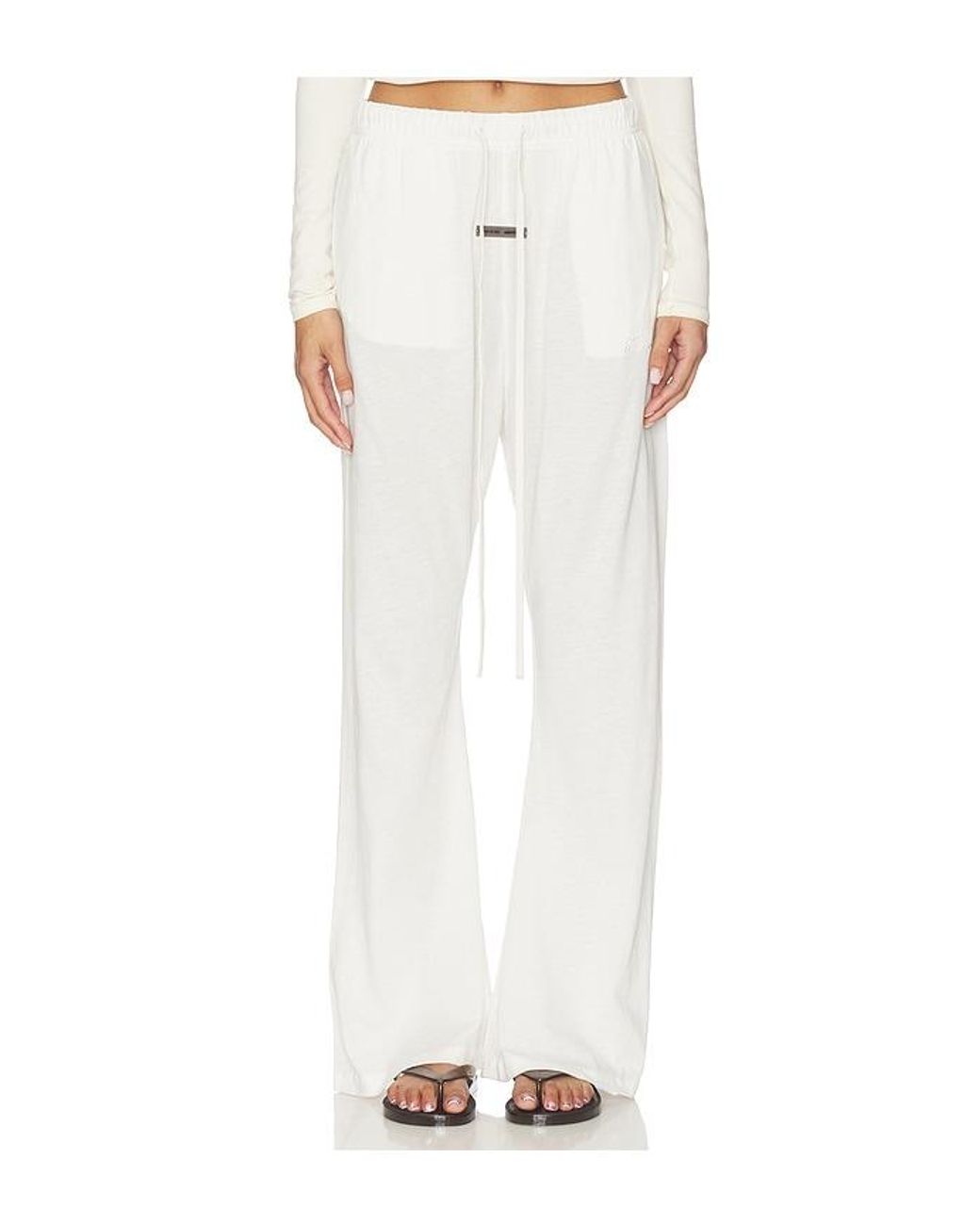 Fear Of God White Flare Pant