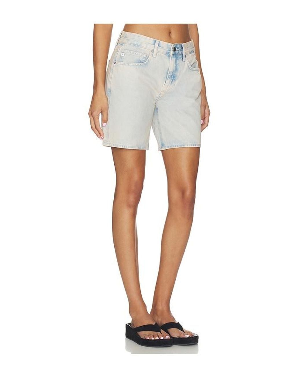 AG Jeans Blue Ex-Boyfriend Short