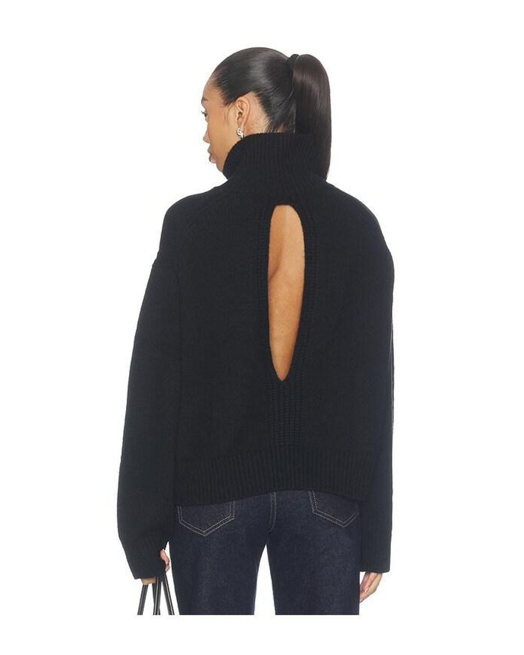 Lisa Yang Blue Tiona Sweater