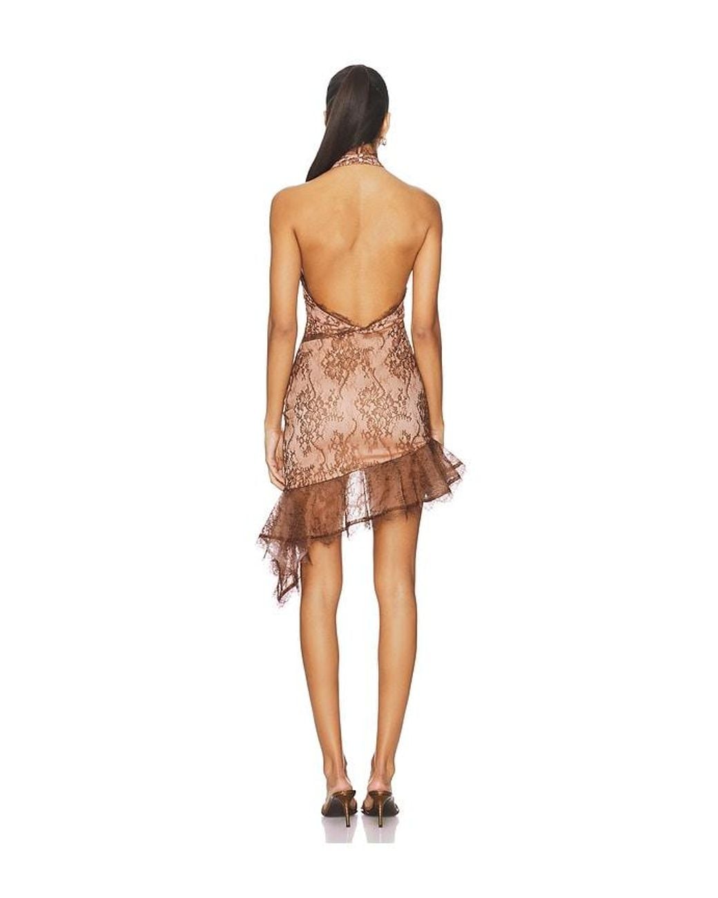 retroféte White Raquelle Lace Dress