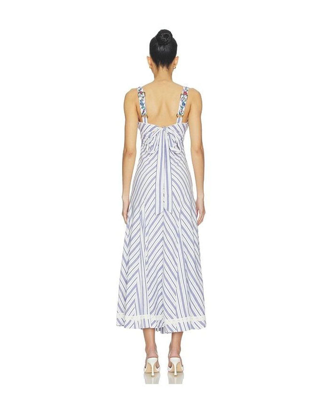 Free People White Havenwood Maxi Dress