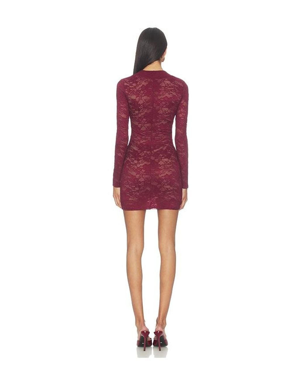 Nbd Red Saba Mini Dress