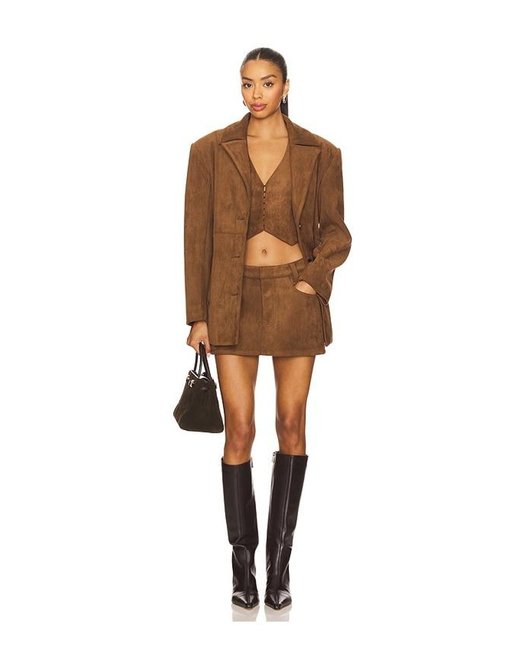 Nakedvice Brown The Brooklyn Skirt