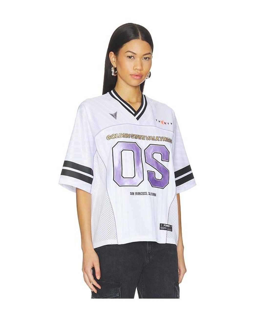 OFF SEASON White Golden State Valkyries Boxy Top