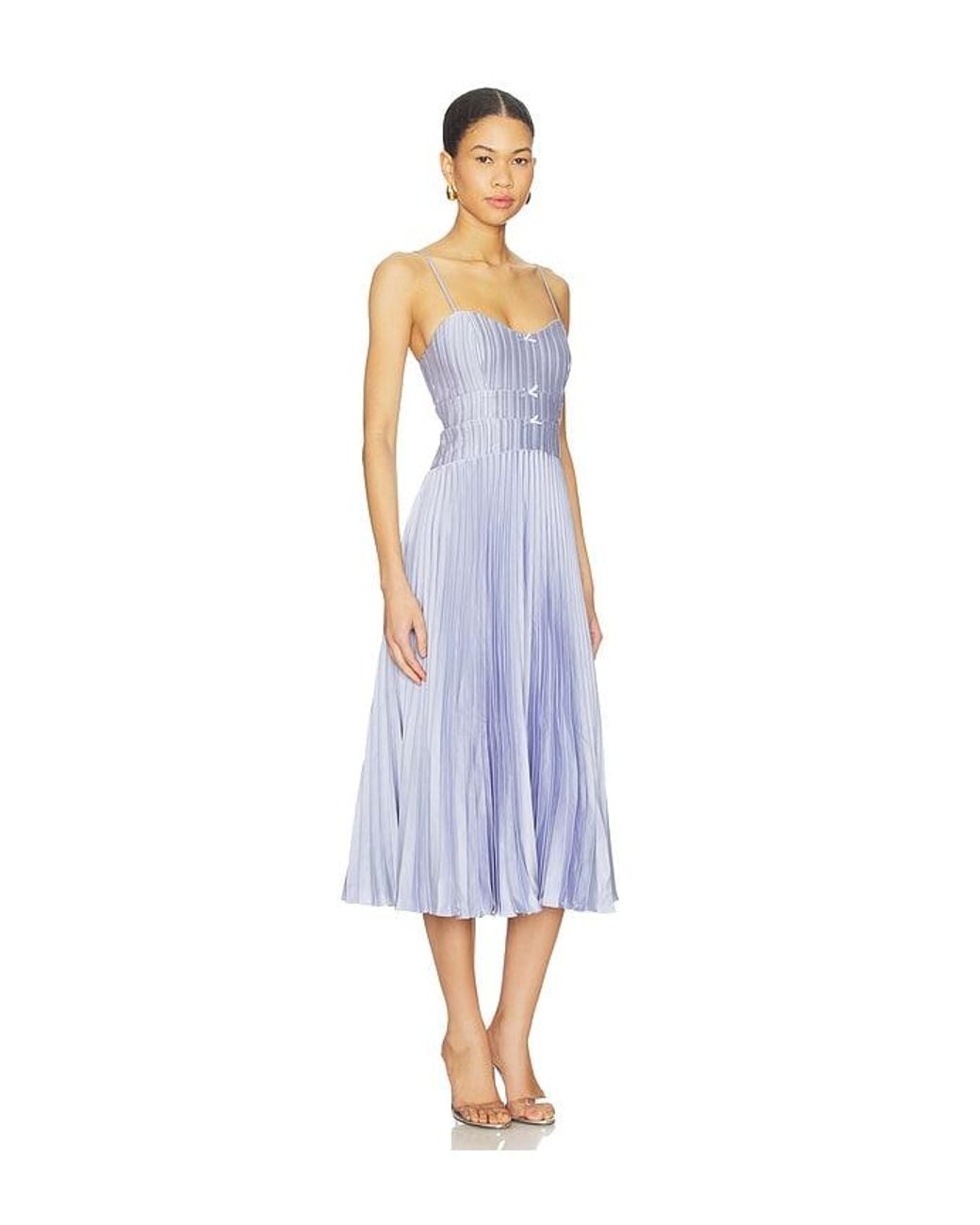 Astr Blue Shionagh Dress