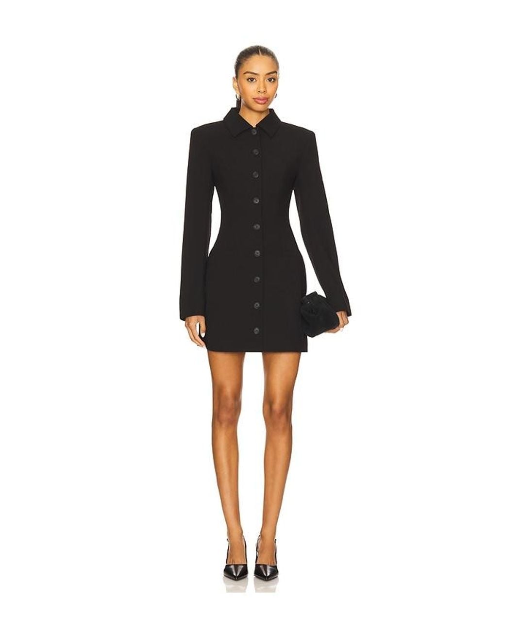 Lovers + Friends Black Anja Mini Dress