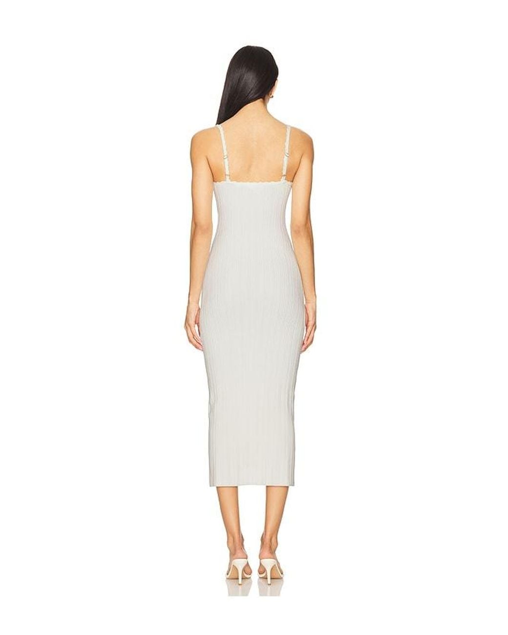 ROBE AMARA en Ivory LPA en coloris White