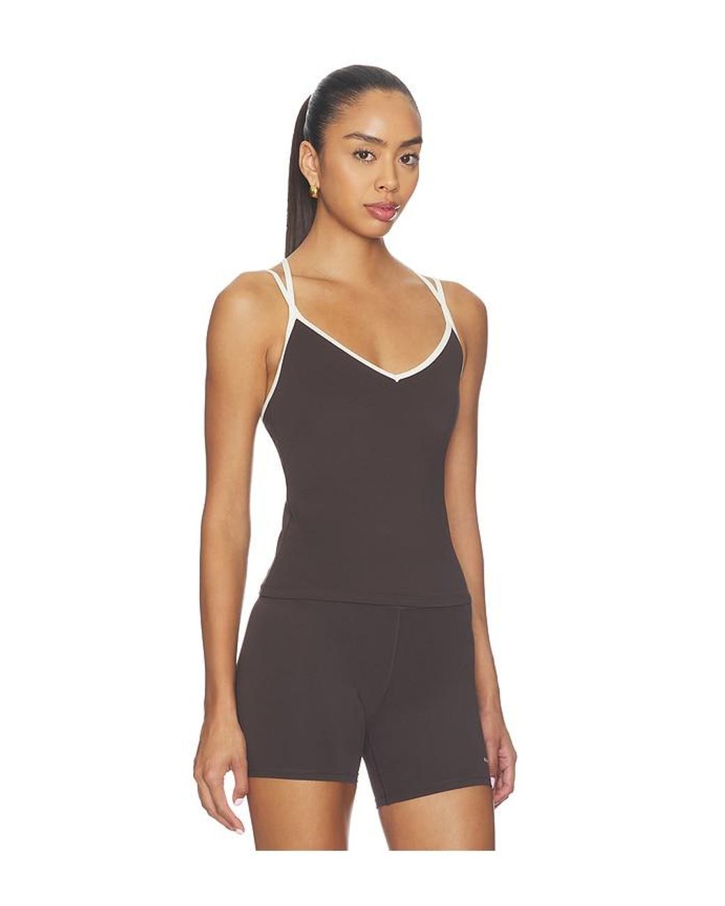 P.E Nation Brown Paramount Tank Top