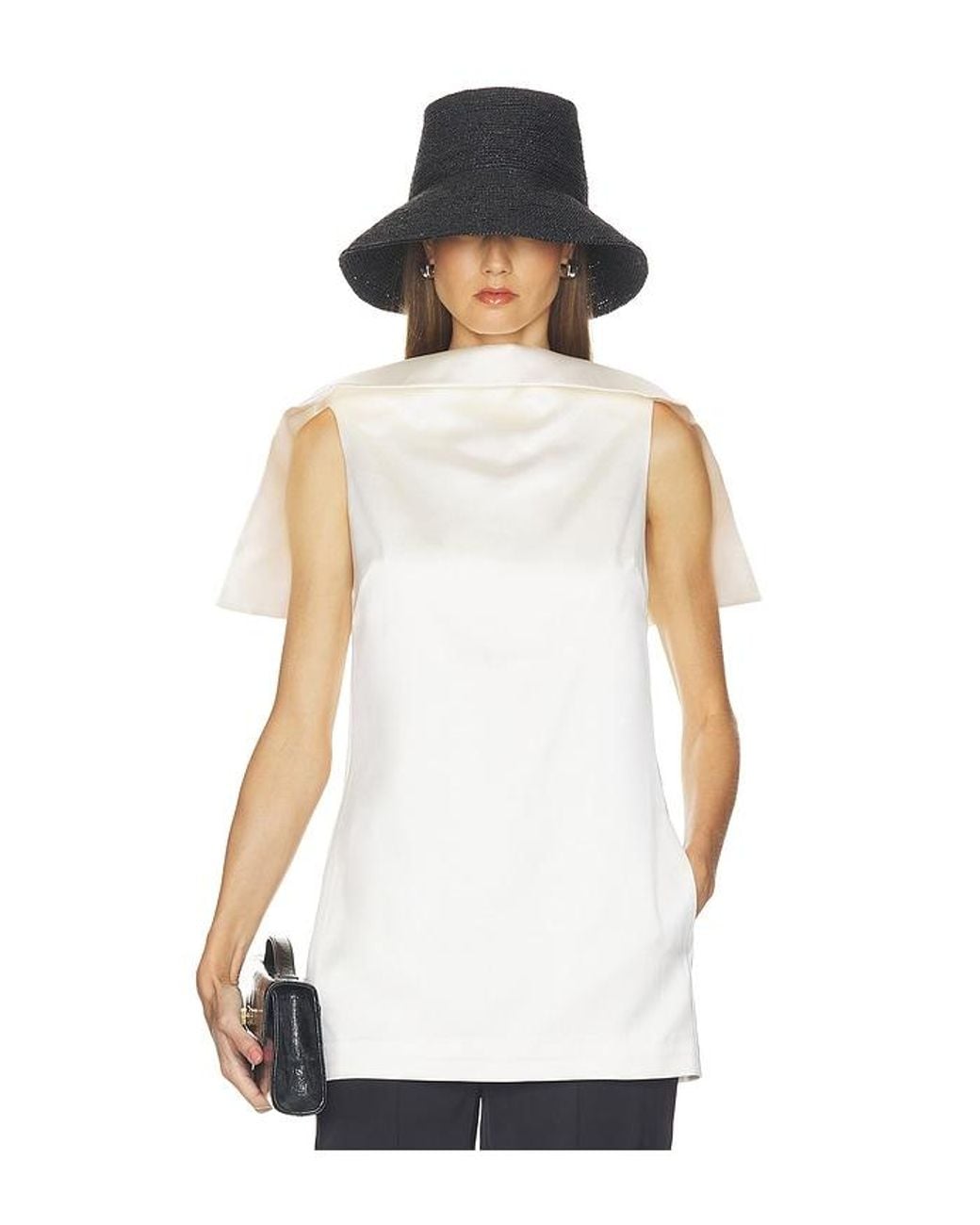 Helsa White Folio Tunic