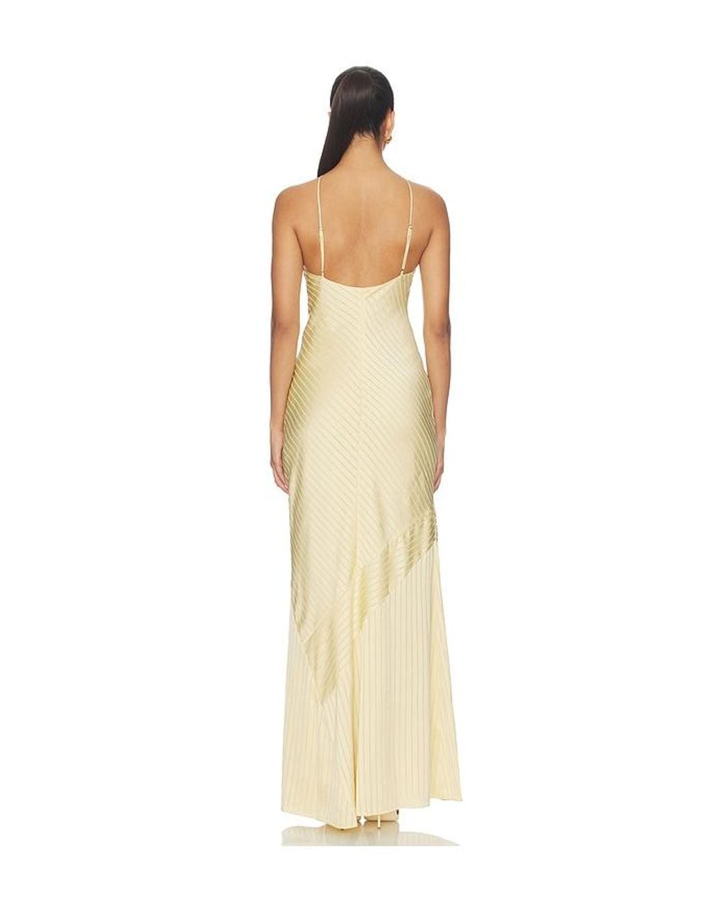 Amanda Uprichard Natural Gabriella Gown