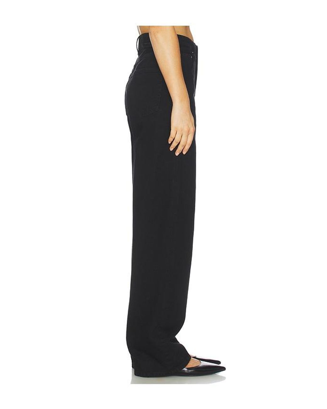 Citizens of Humanity Black Ayla Baggy Jeans