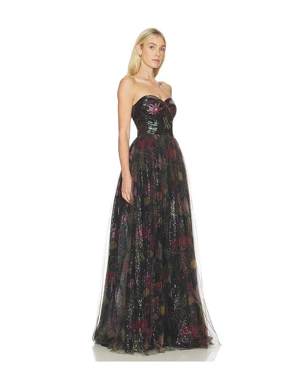 AFEW Rahul Mishra Multicolor Rahul Mishra Plantopia Gown