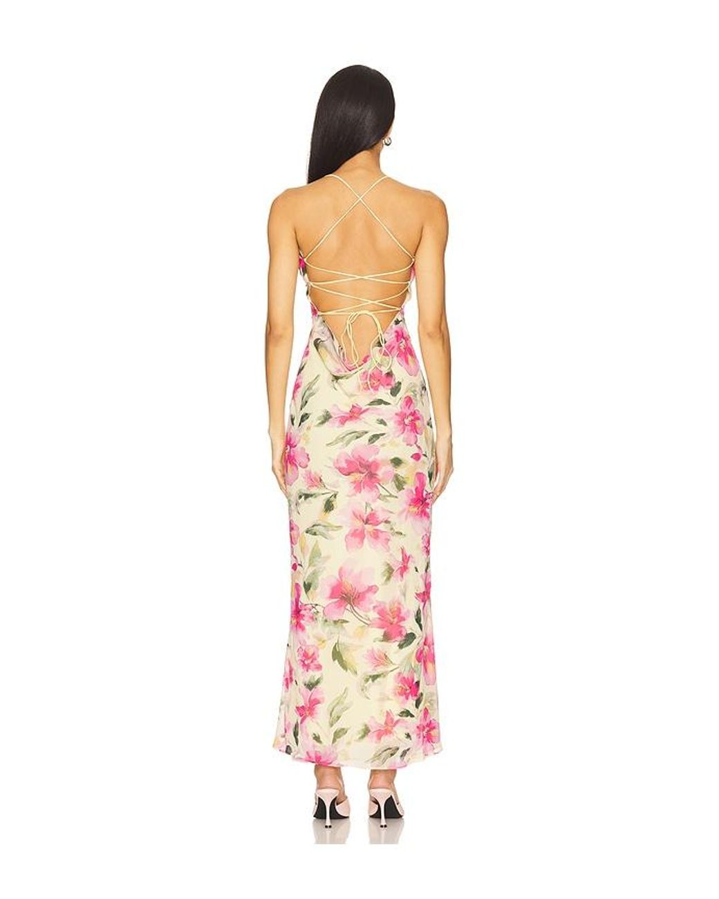 MORE TO COME White Gabriela Maxi Dress