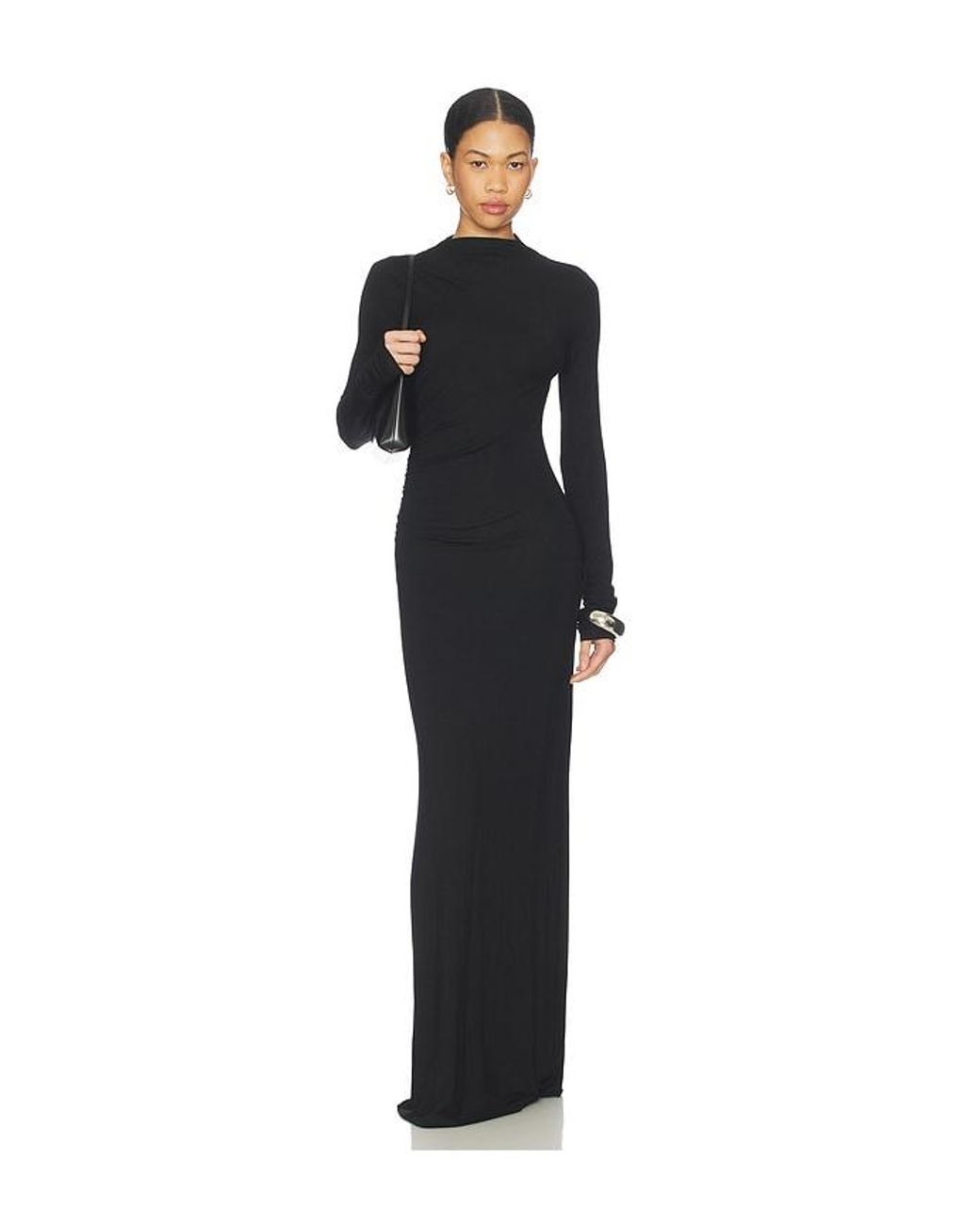 superdown Black Gabrielle Maxi Dress