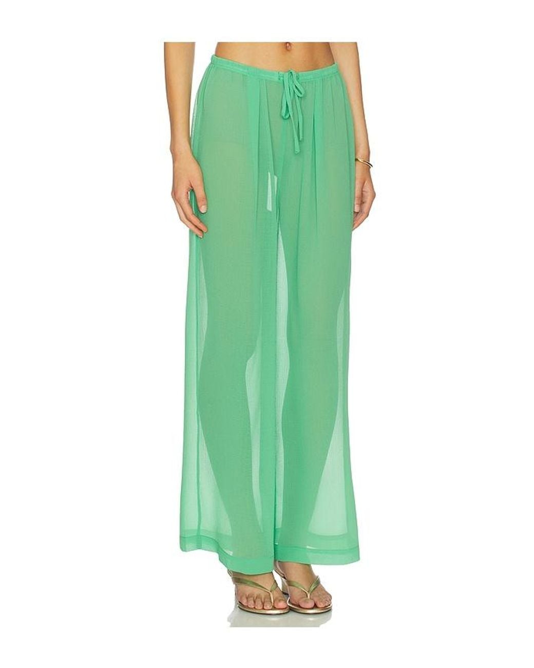 Solid & Striped Green The Ashling Pant