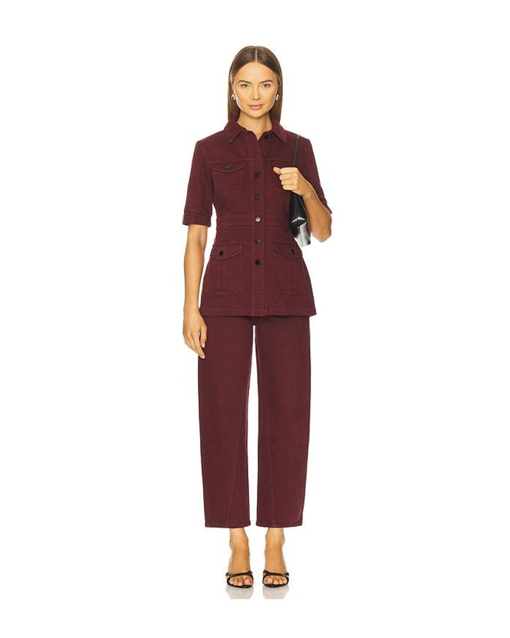 seventy + mochi Red Ani Jacket