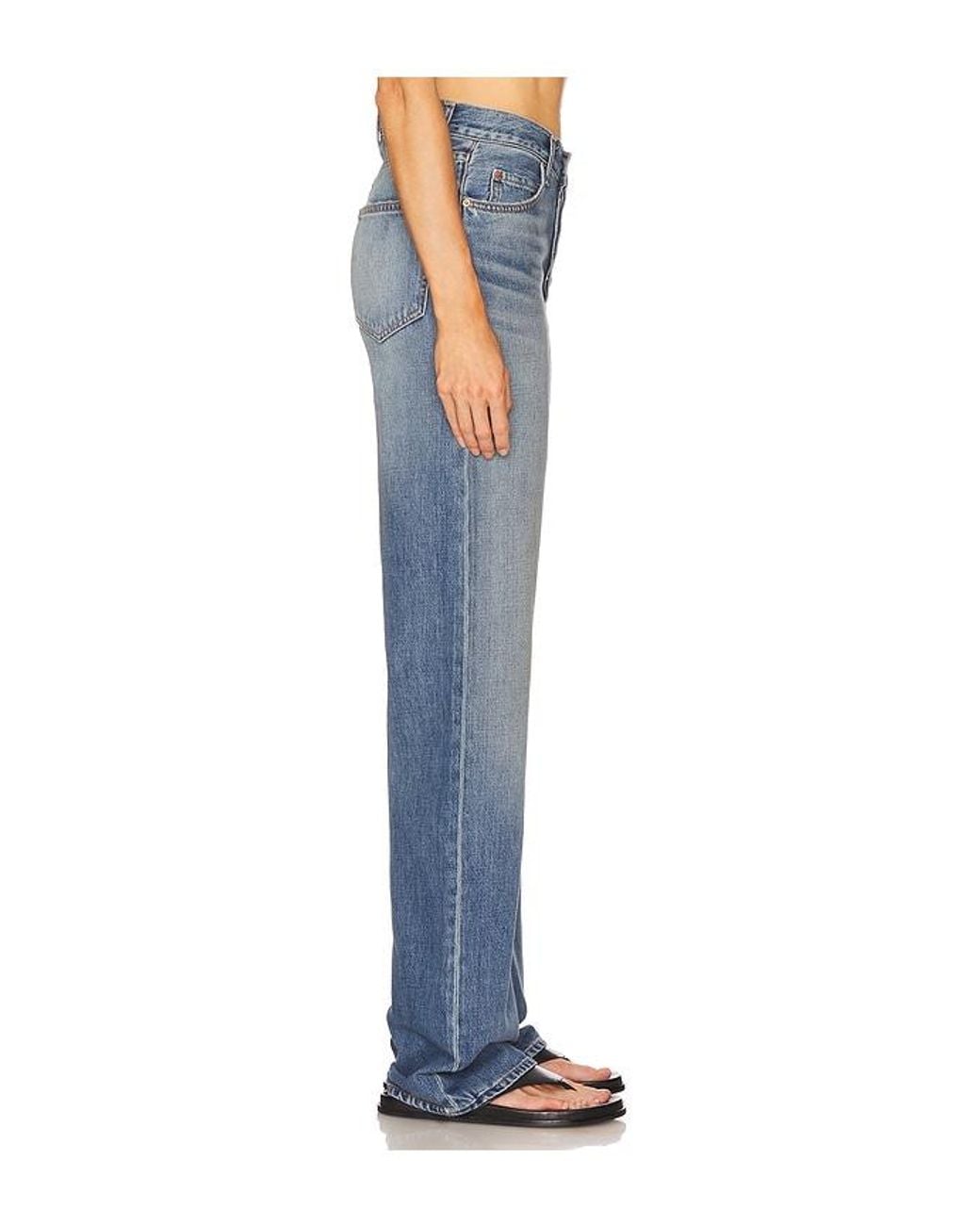 GRLFRND Blue Elliot V Front