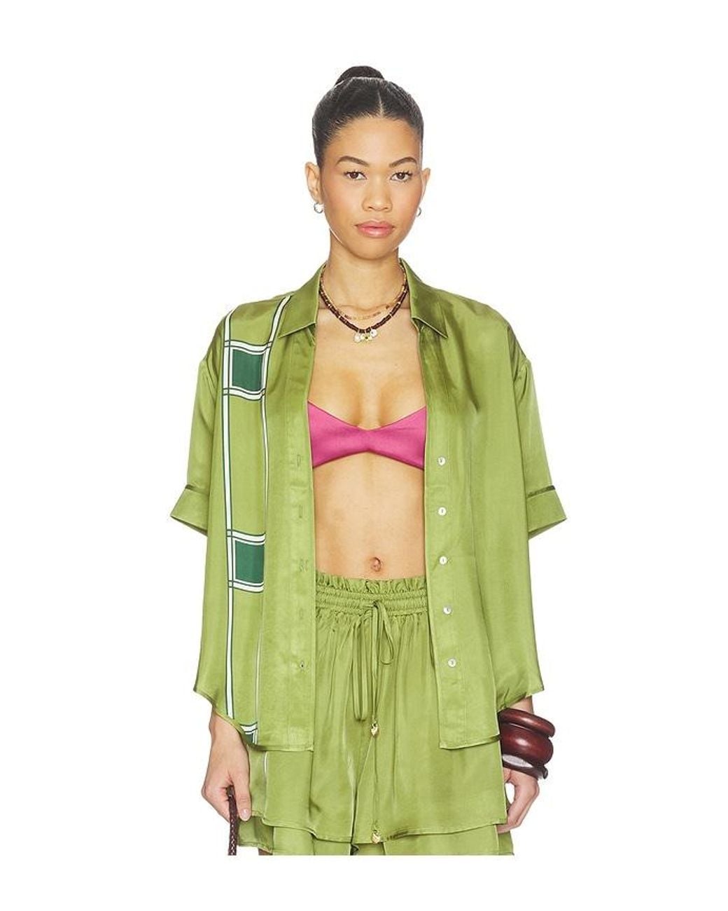 Sancia Green The Blaise Shirt