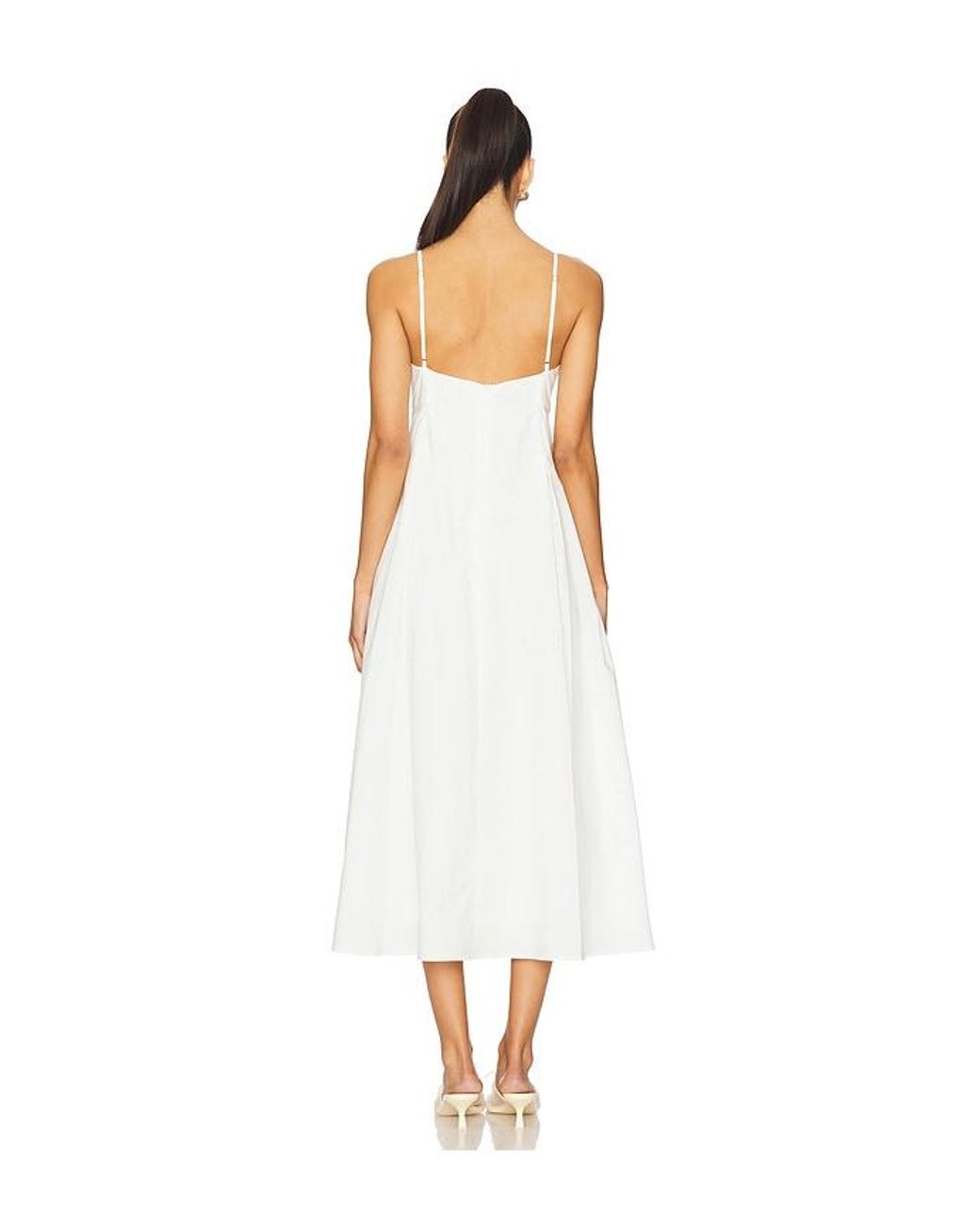 RUE SOPHIE White Nantes Dress
