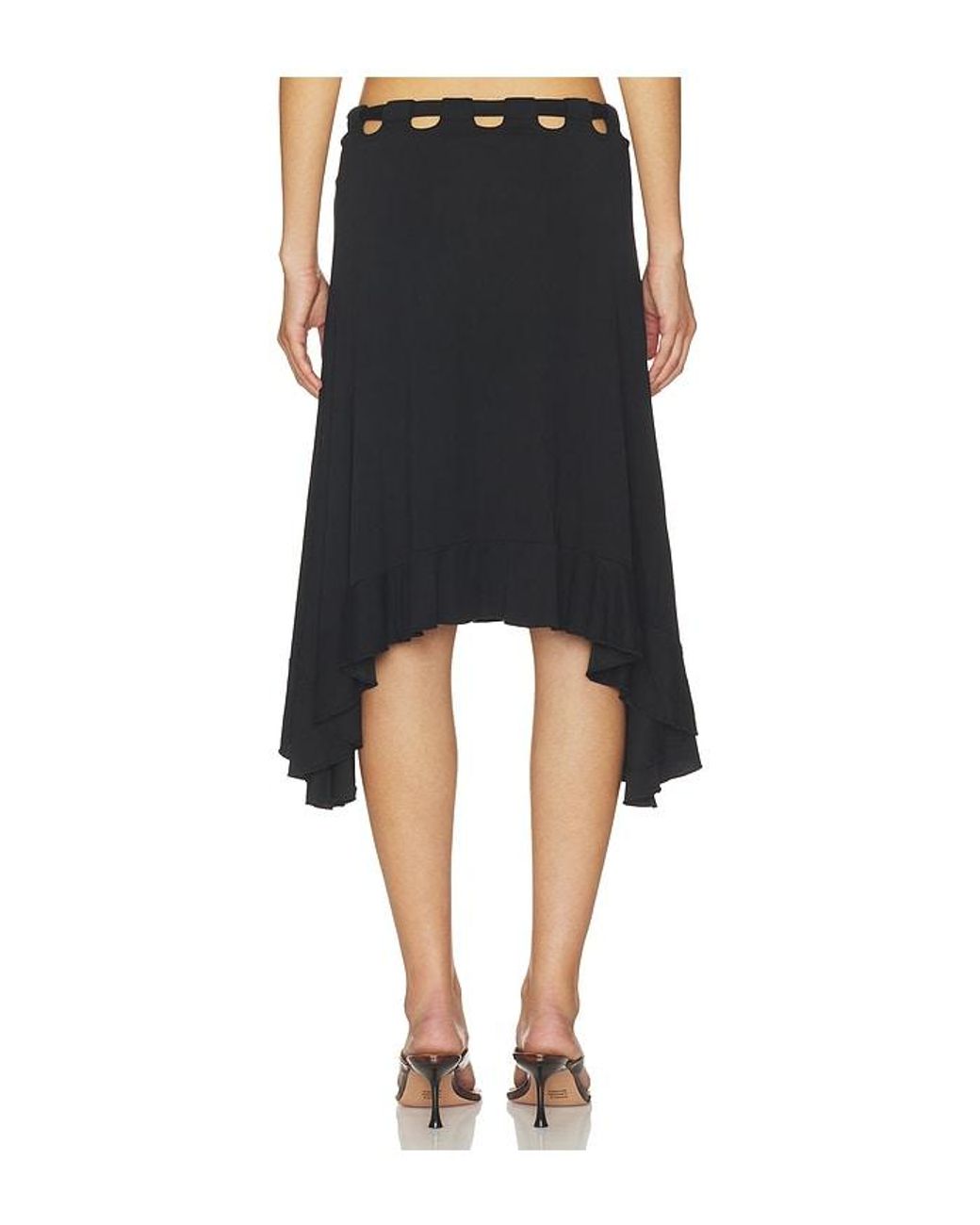 With Jean Black Carrie Skirt