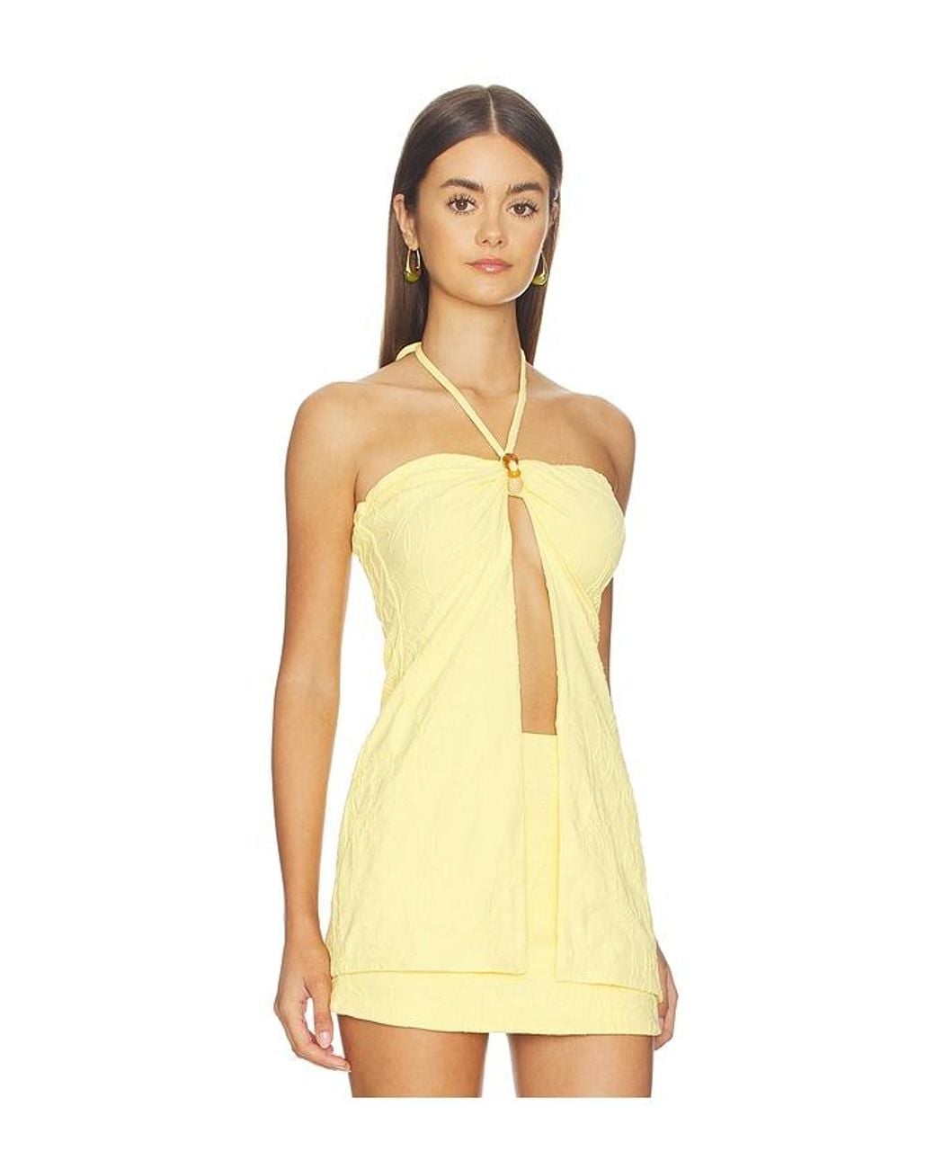 Devon Windsor Yellow Jamie Top