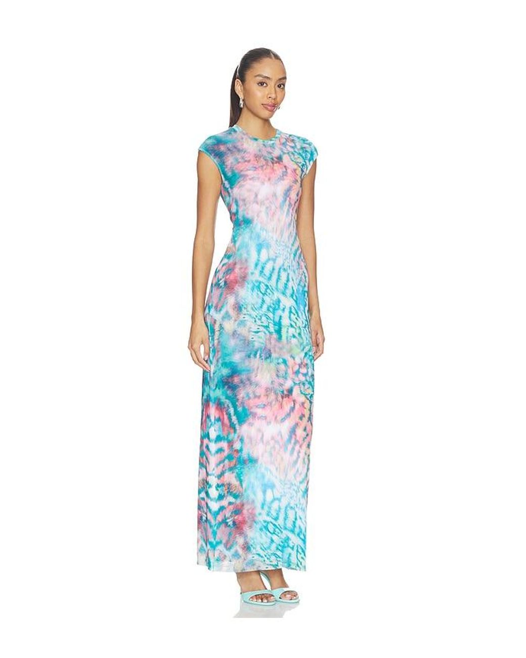 AFRM Blue Mylo Dress
