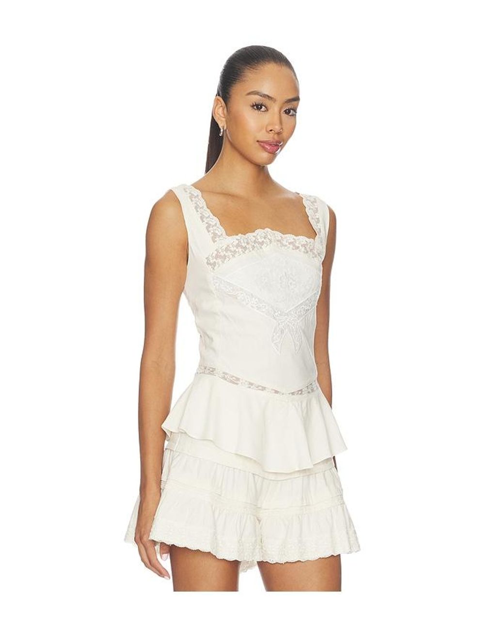 Sister NY White Costa Top