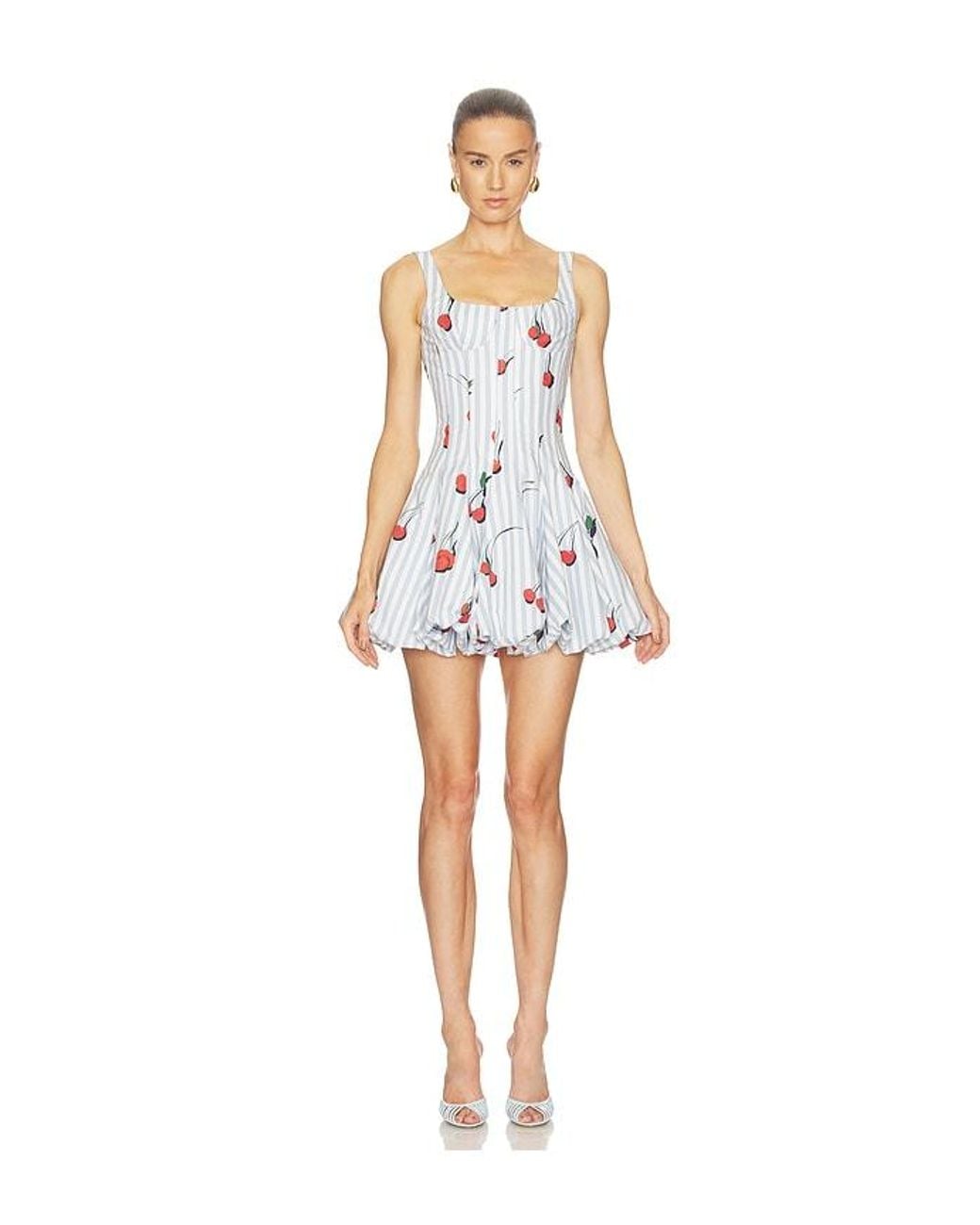 Monse White Bubble Dress