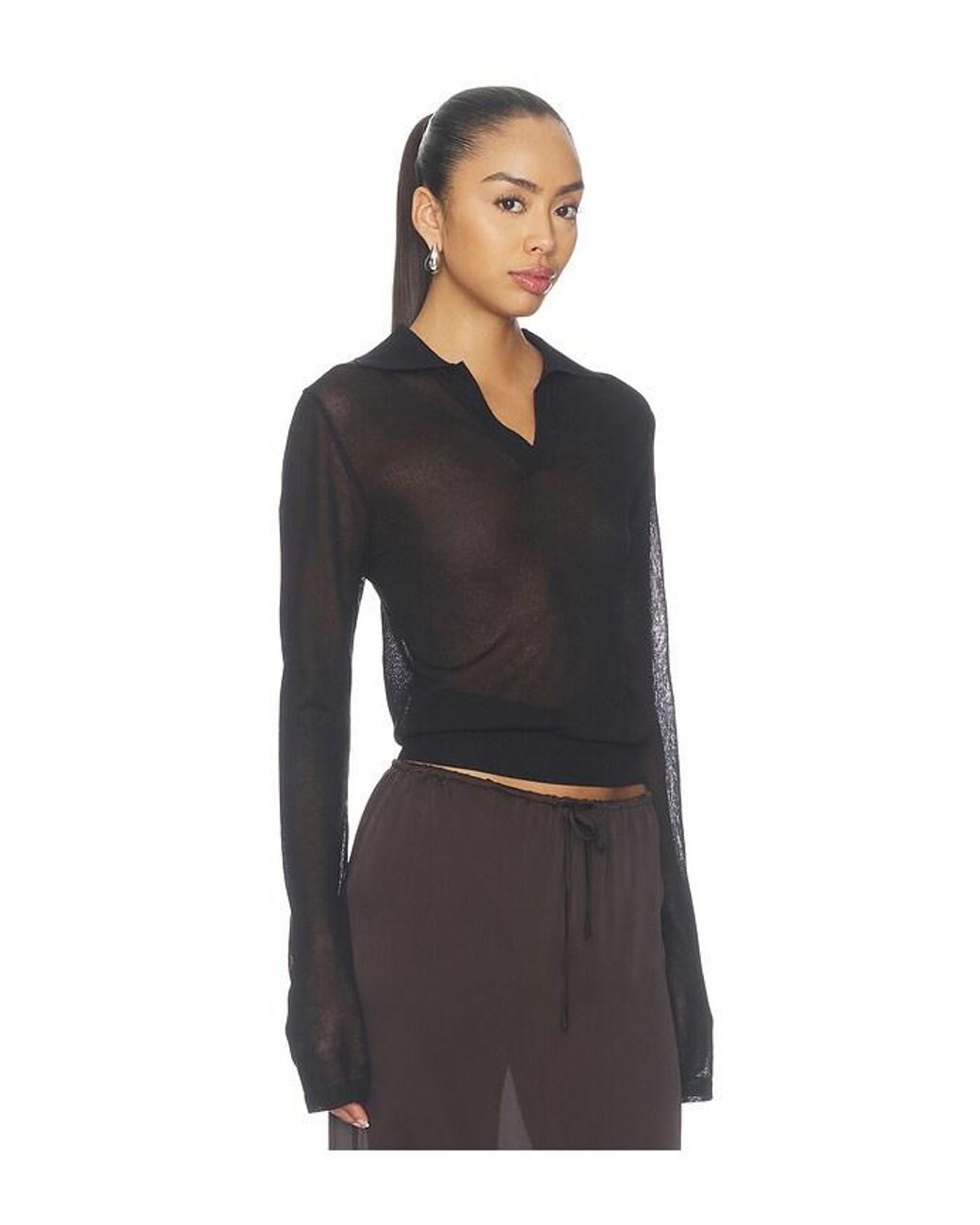 ALL THE WAYS Black Landry Sweater