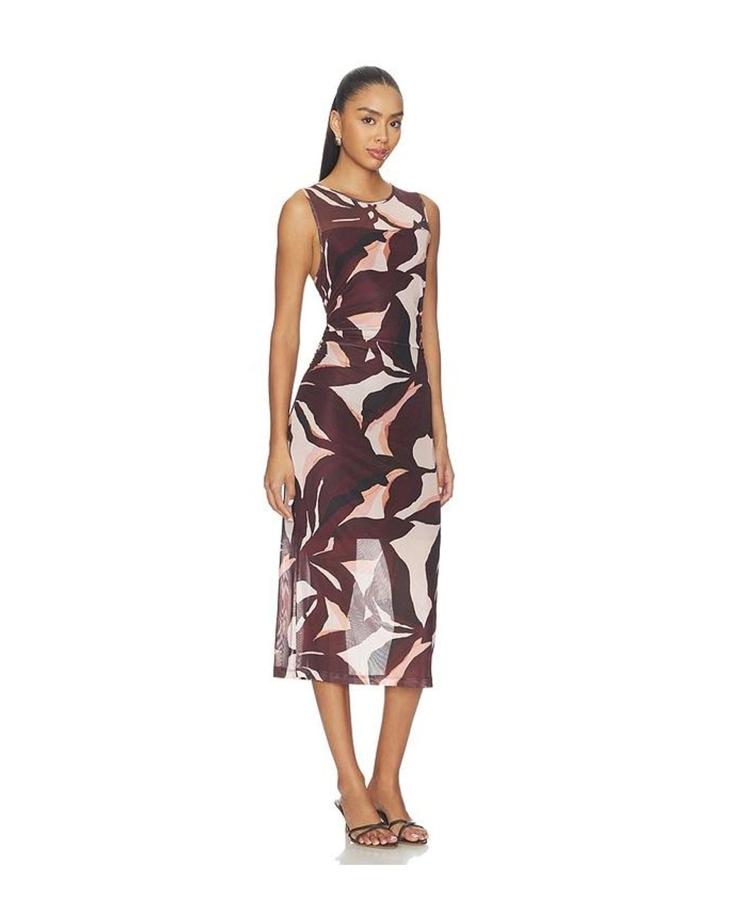 Sanctuary Multicolor Desire More Mesh Cinch Dress