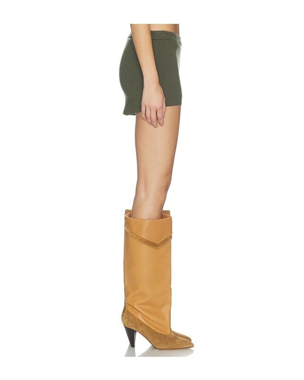 Frankie's Bikinis Green Marialla Cloud Knit Skort