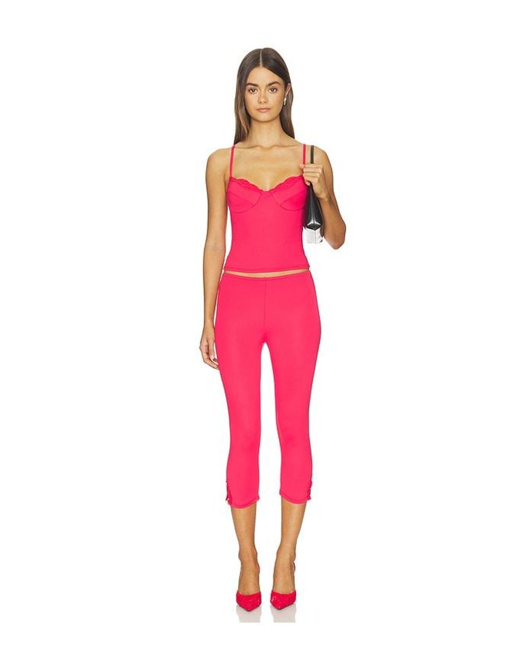 Only Hearts Pink Rose Underwire Cami Top