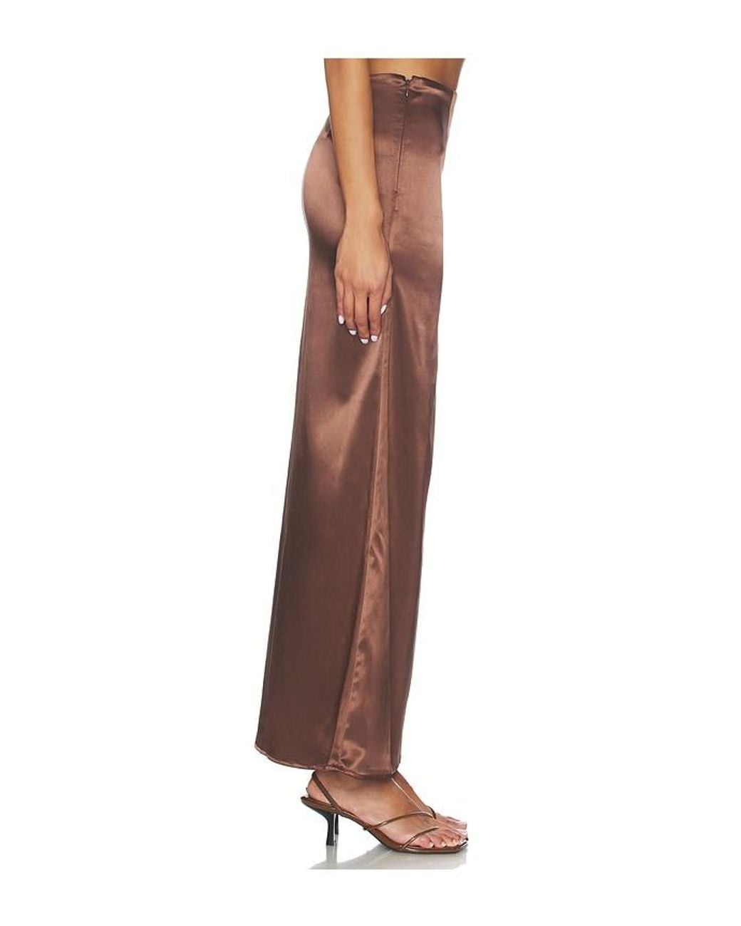 ALL THE WAYS Brown Mela Skirt