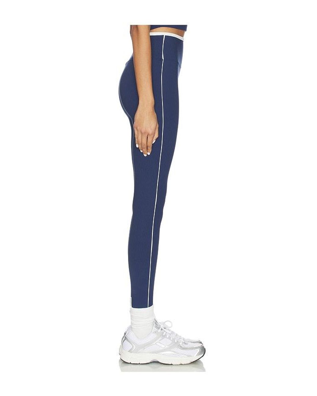 Year Of Ours Blue Ribbed Track Legging