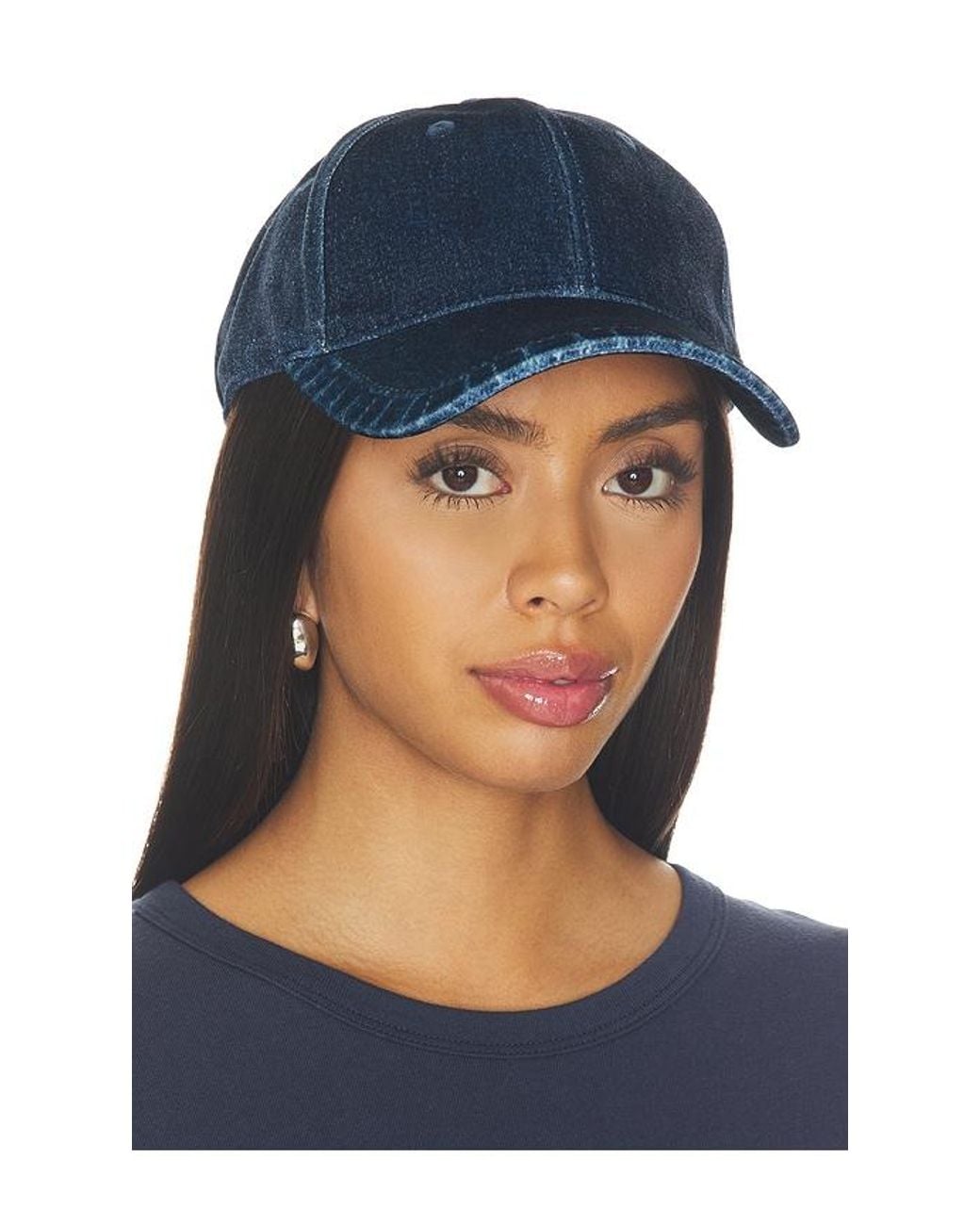 Rag & Bone Blue Miramar Harlowbaseball Hat