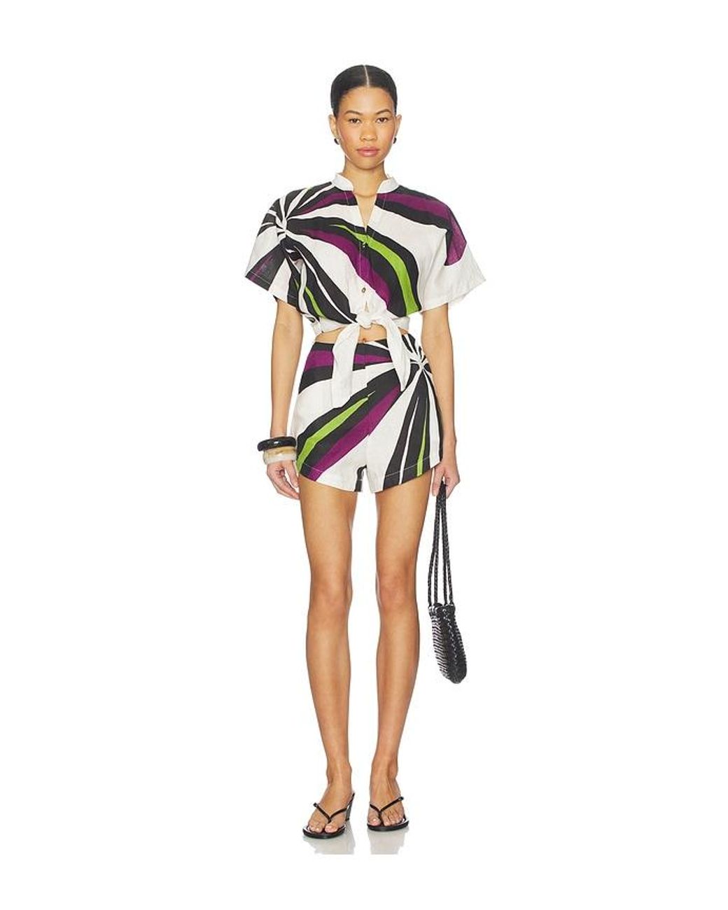 Cala De La Cruz Multicolor Leroy Top
