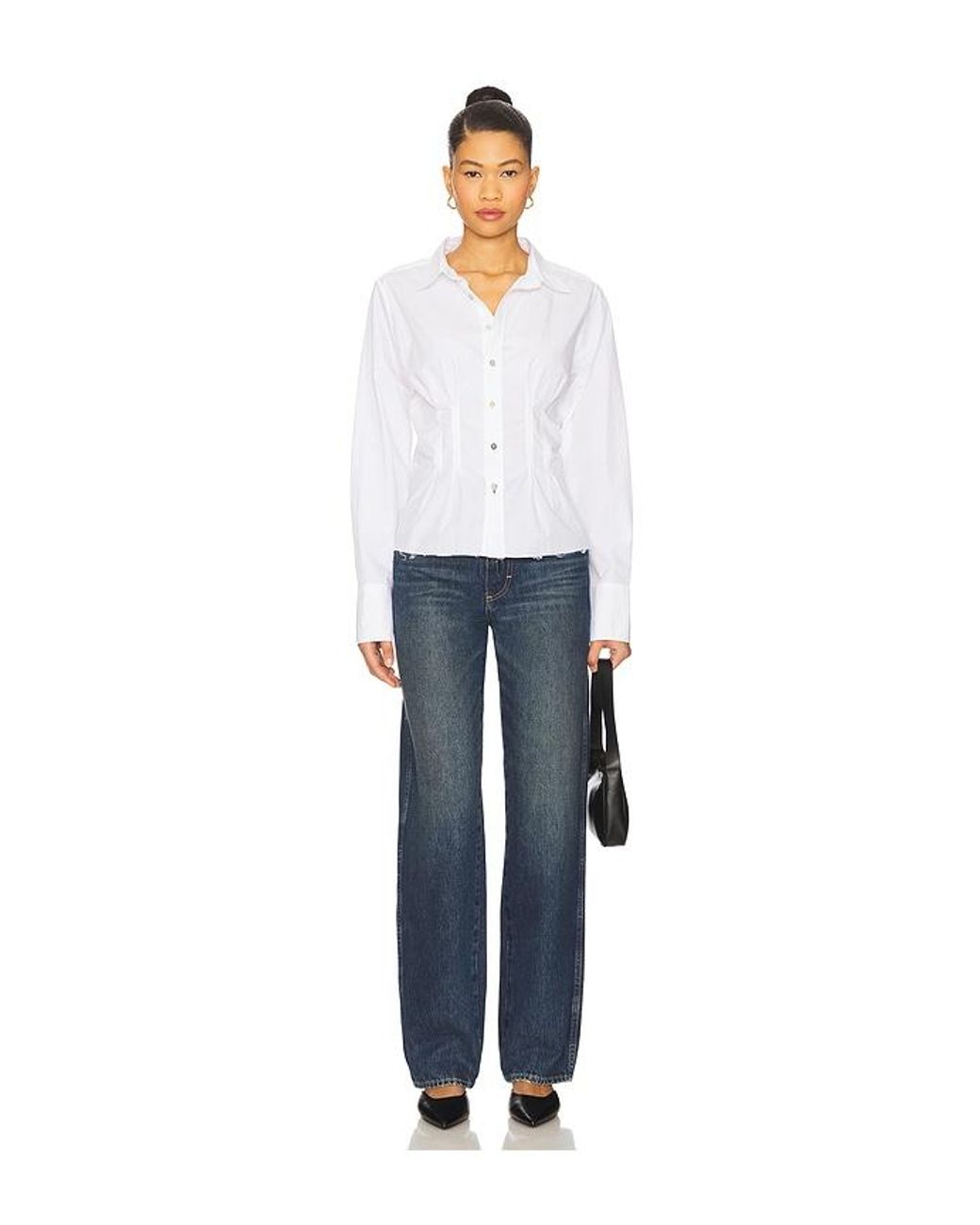 Amo Denim Blue Annette Straight Jeans