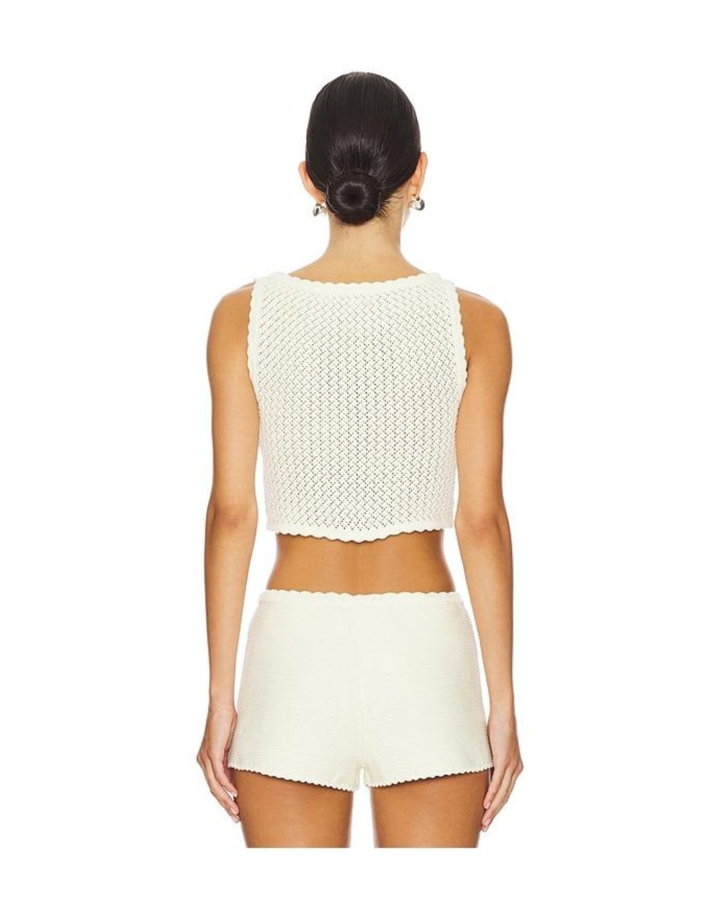Solid & Striped White The Celeste Top