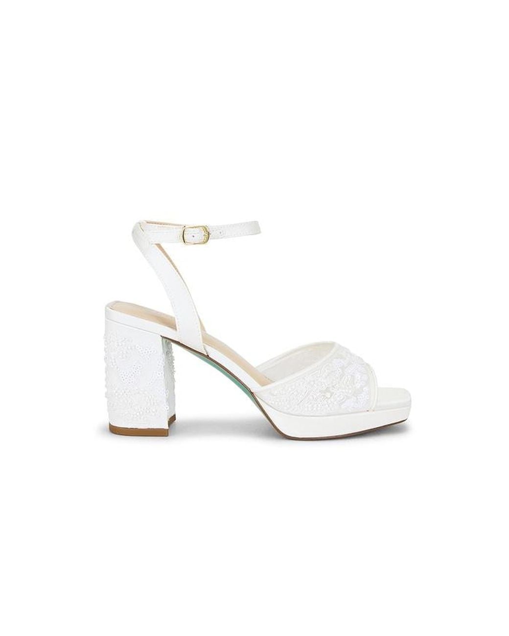 Steve Madden White X Betsey Johnson Junie Pump