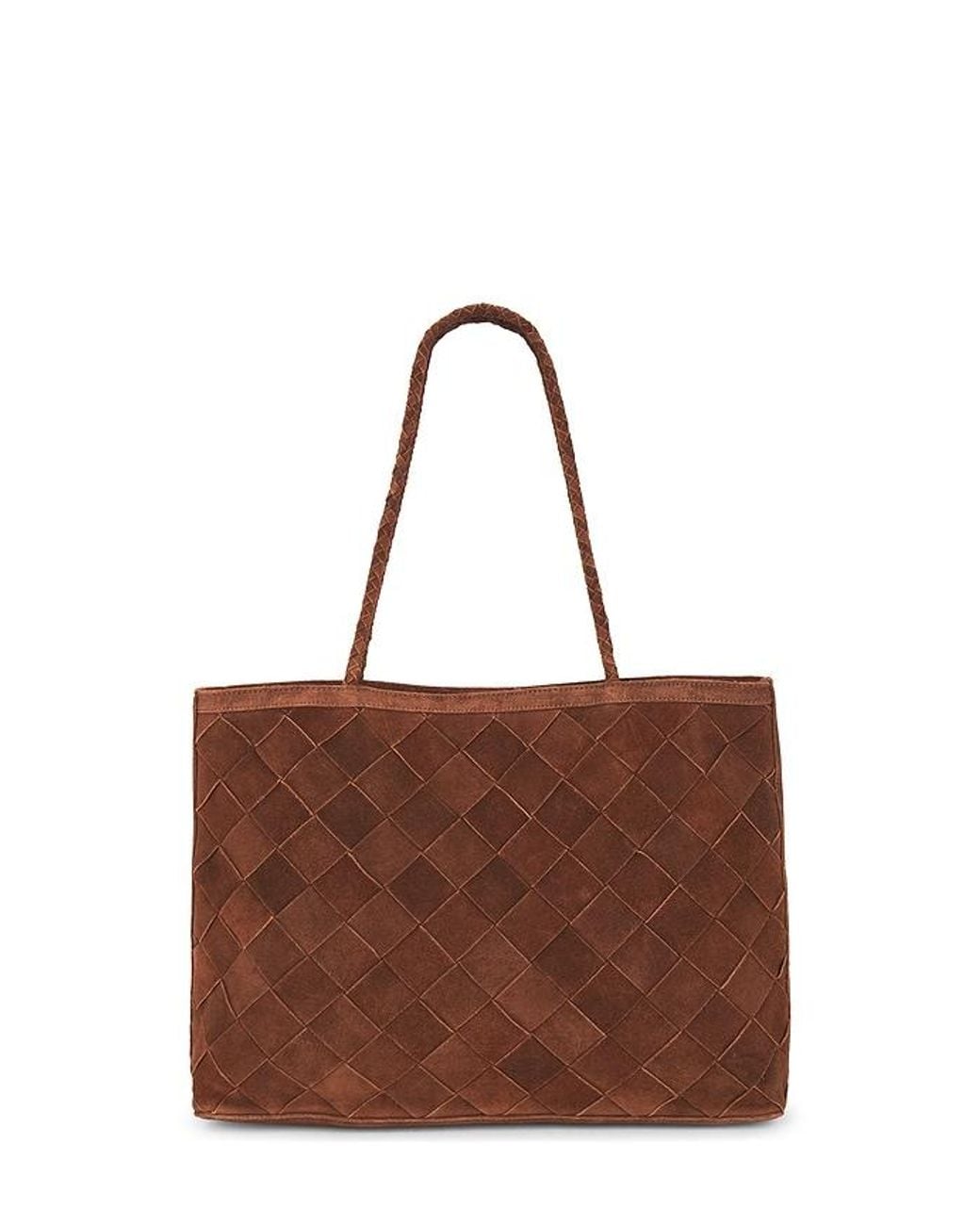 Bembien Brown Gabrielle Grande Weave Bag