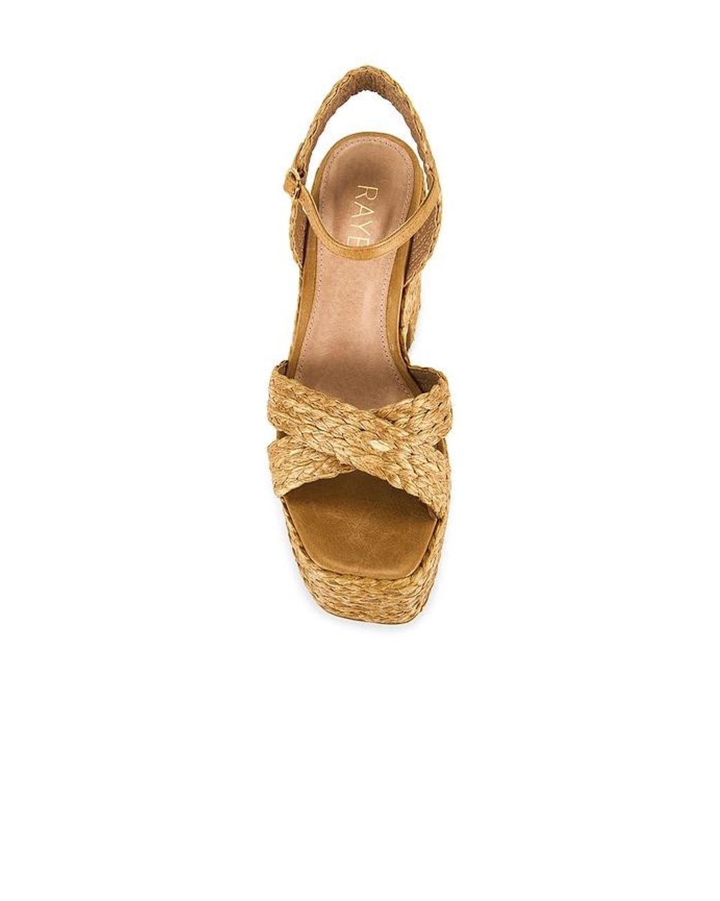 Raye Metallic Plateauschuhe Wallis