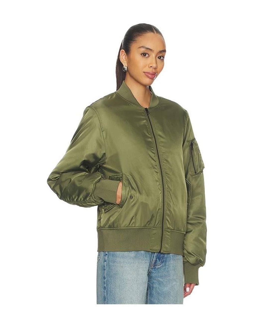 superdown Green Monica Bomber Jacket