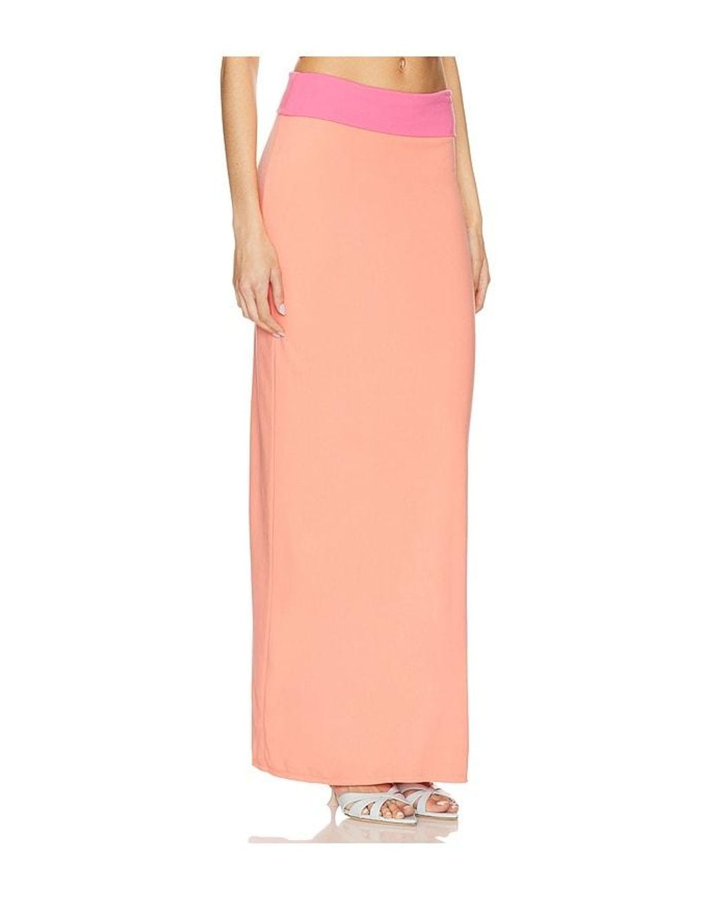 Lovers + Friends Multicolor Tulip Maxi Skirt