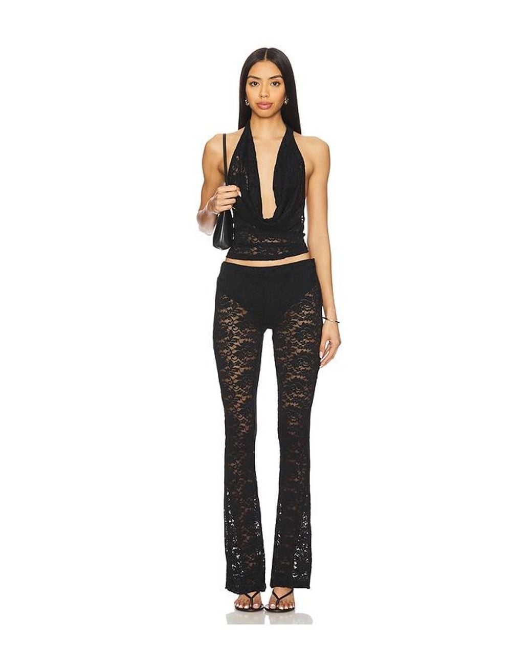 Tania Pant Set En Color Negro Talla (También En M, S, Xl, Xs) superdown de color Black